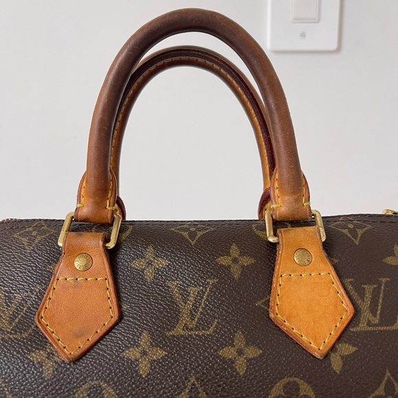 LOUIS VUITTON VINTAGE SPEEDY MONOGRAM 25 - Picture 2 of 12